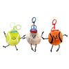 Plush Sports Toy Balls Keychain Sports Series Soft Keyring Handbag Decoration Key Pendant Plush Texture for Any Occasion