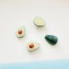 Avocado Cartoon Mini Diy Earrings Adornments Resinhandcrafted Creamy Cover Jelly