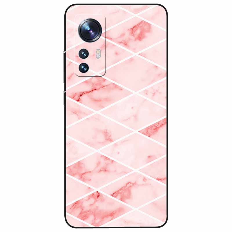 For Xiaomi Redmi Note 12s Case 12 S Soft Black Silicone Cool Marble TPU Funda Para for Redmi Note 12S 2023 Shockproof Note12s