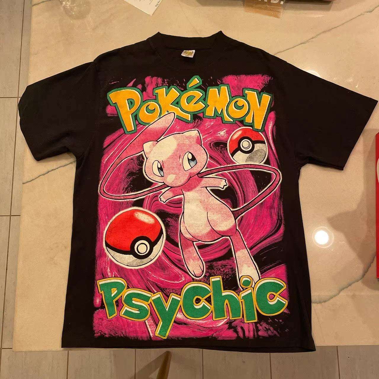 

2026 kids New Mens and Womens Loose Pokémon Anime TShirt Pure Womens ShortSleeved Street Casual Top Printed TShirt S