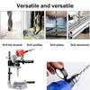 Table Top Electric Bench Drill Stand Plain Vice Drill Holder NEW Drilling Positioning