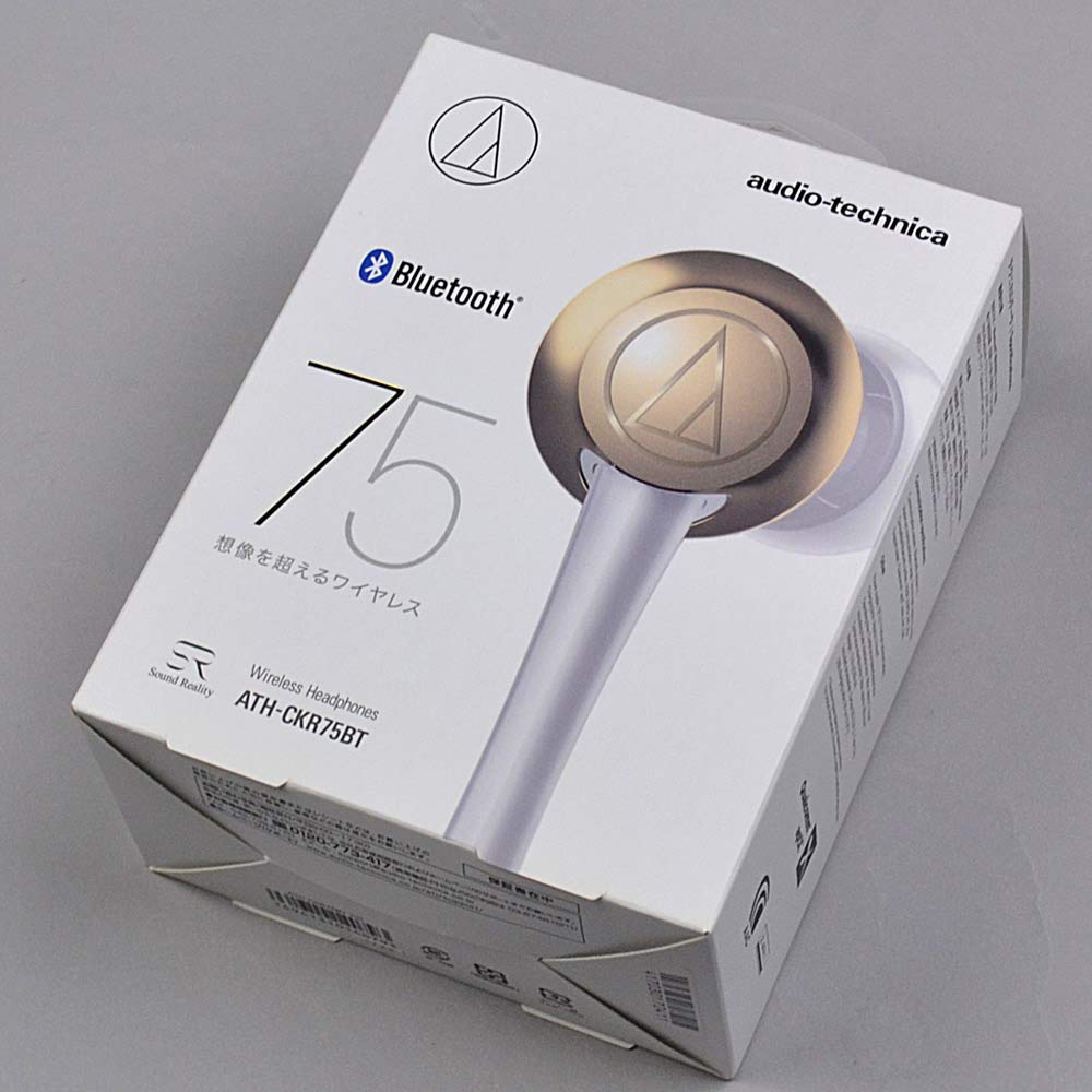 

Sound Reality Wireless Champagne CG Audio-Technica Earphones, Gold, ATH-CKR75BT