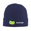 Duolingo Owl Duo  Winter Skullies Beanies Hat Warm Autumn Knitted Hats Bonnet Caps for Women Men