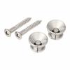 Scud Fender Style Strap Pins, Set of 2, with Screws, Nickel, EP-2N