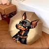 1PC Cute Dog Pet Puppy Umbrella Portable Folding Umbrella Iron Frame Hole Bone Structure Outdoor Home Umbrella A11