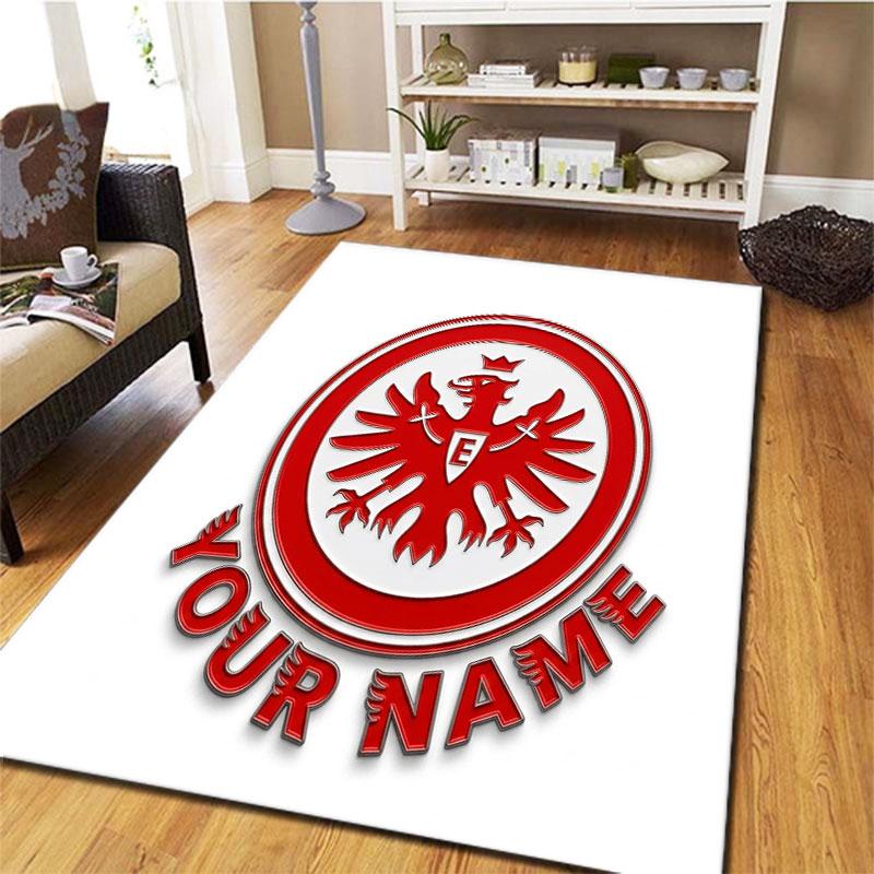 Eintracht Frankfurt Custom Name Carpet Rug for Living Room Bedroom Home Sofa Decoration,Kids play Non-slip Floor Mat