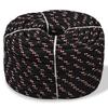 Boat Rope - vidaXL - 6 Mm - 500 M - Polypropylene - Black