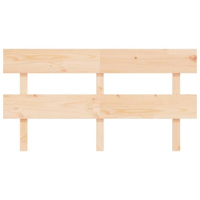 VidaXL Headboard 154x3x81 Cm Solid Pine Wood 819075