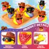 12/24/36 Set Cowboy Rubber Duck Bulk Mini Yellow Duckies Party Tiny Ducks Toy Bandanas For Summer Shower Party Favor