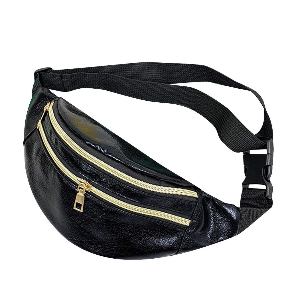Sagit Women Waist Pack Fanny Pack Leather  Fashion Waist Belt Shoulder Bag