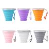Bear Style Portable Foldable Silicone Water Cup - Mini Travel Cup