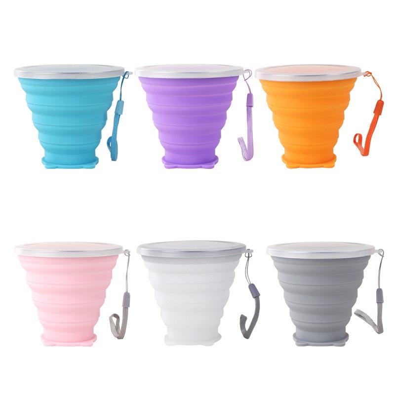 Bear Style Portable Foldable Silicone Water Cup - Mini Travel Cup
