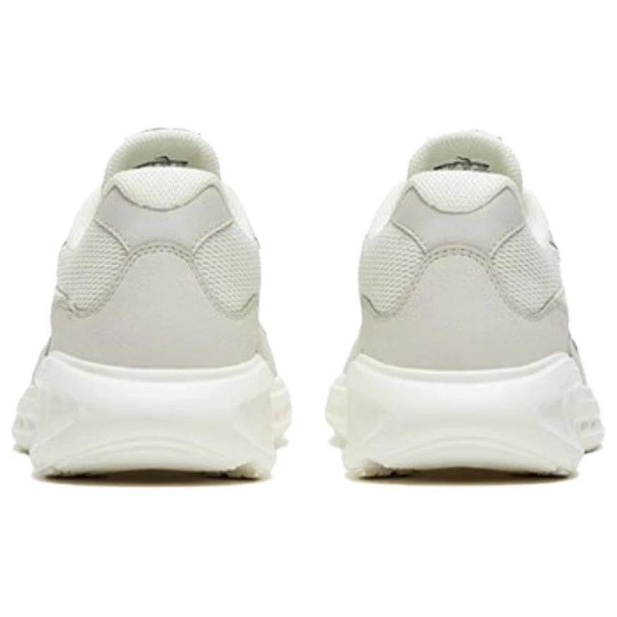 Anta Série Star Cloud Corrida Amortecimento Antiderrapante Resistente ao Desgaste Tênis de Corrida Cano Baixo Masculino tênis Branco Cinza Azul 912445571-3