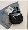Trendy Korean-Style Nylon Crossbody Dumpling Bag for Women