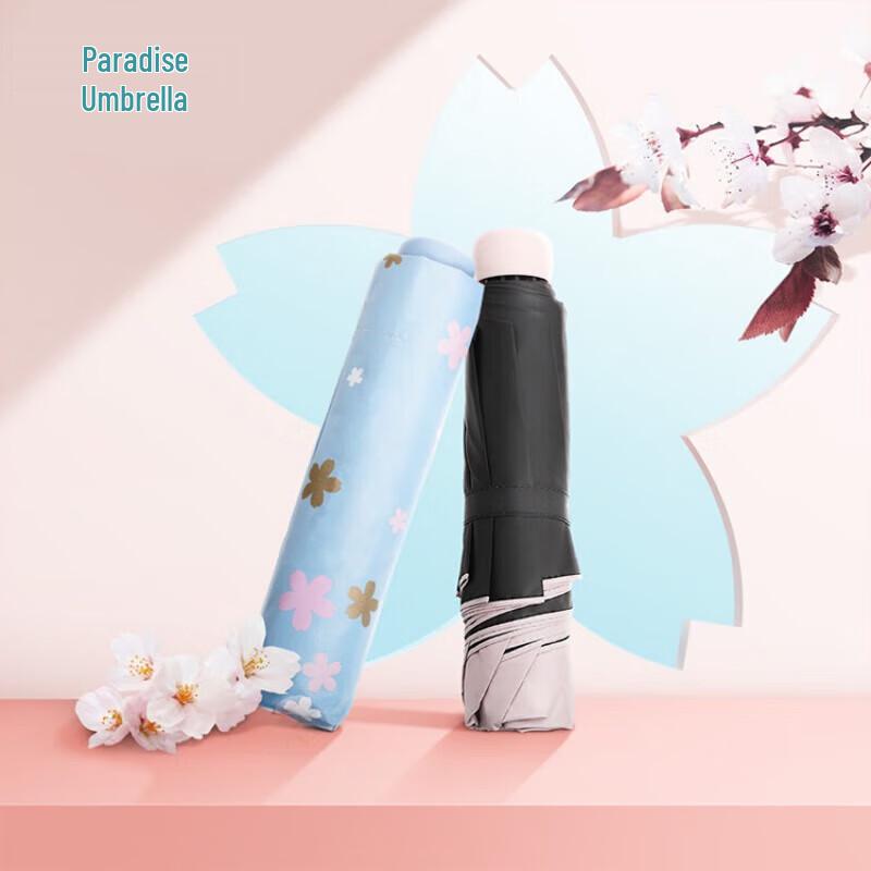 Paradise 3-Fold UV Protection Sun & Rain Umbrella