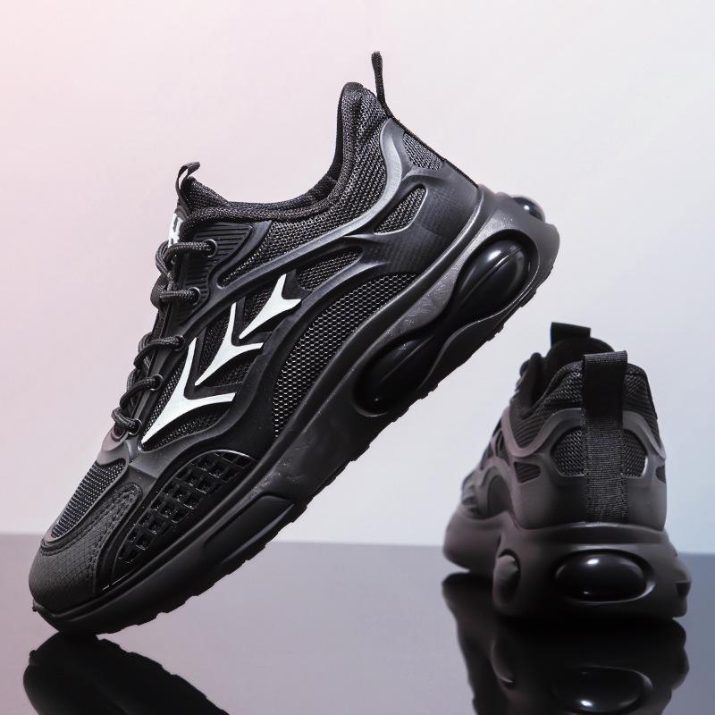 Daddy Shoes Men's 2025 Spring New Platform Trend Foreign Trade Men's Casual Shoes Fashion Breathable Student Running Shoes