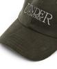 Eondeokeonteulol Unisex Autumn/Winter Corduroy Basic Soft Top Ball Cap Signature / Authentic B B / Cd / Olive