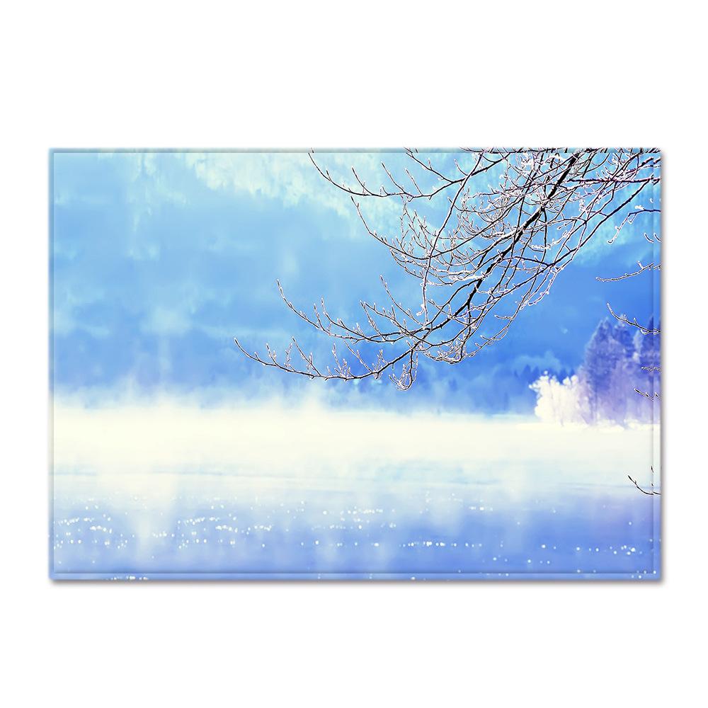 Scenic Carpet Feather Wind Bedroom Floor Mat