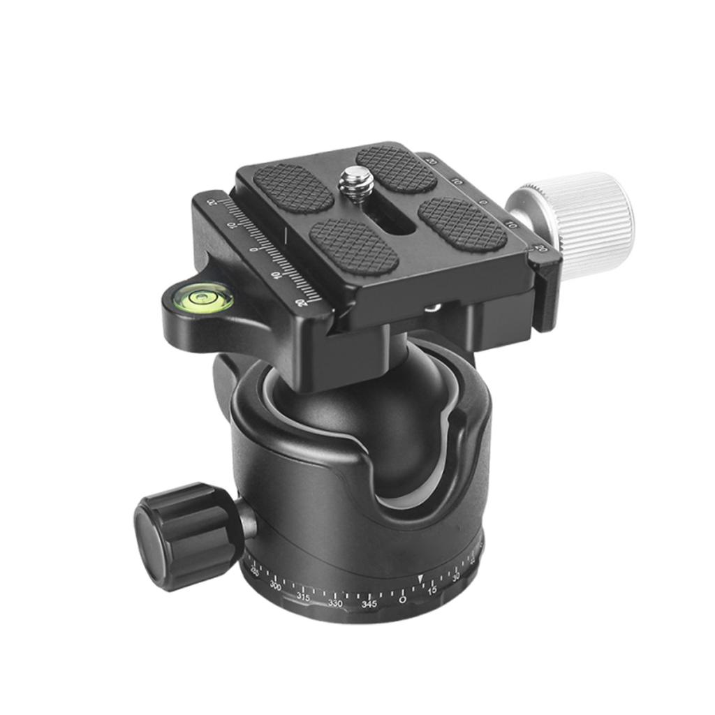 Low Profile Tripod Ball Head with 1 4 Quick Release Plate 35mm Panorama Ballhead for Tripod Monopod DSLR Camera
