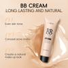 1Pcs Face Liquid Foundation Hidratante BB Cream Corretivo Controle de oleosidade Cobertura total À prova d'água Cosmético de longa duração