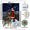 Popular 5D Diy Cross Stitch Christmas Tree Santa Snowman Painting Full Drill Cross-Stitch Crafts Kit Wall Sticker Home Decor