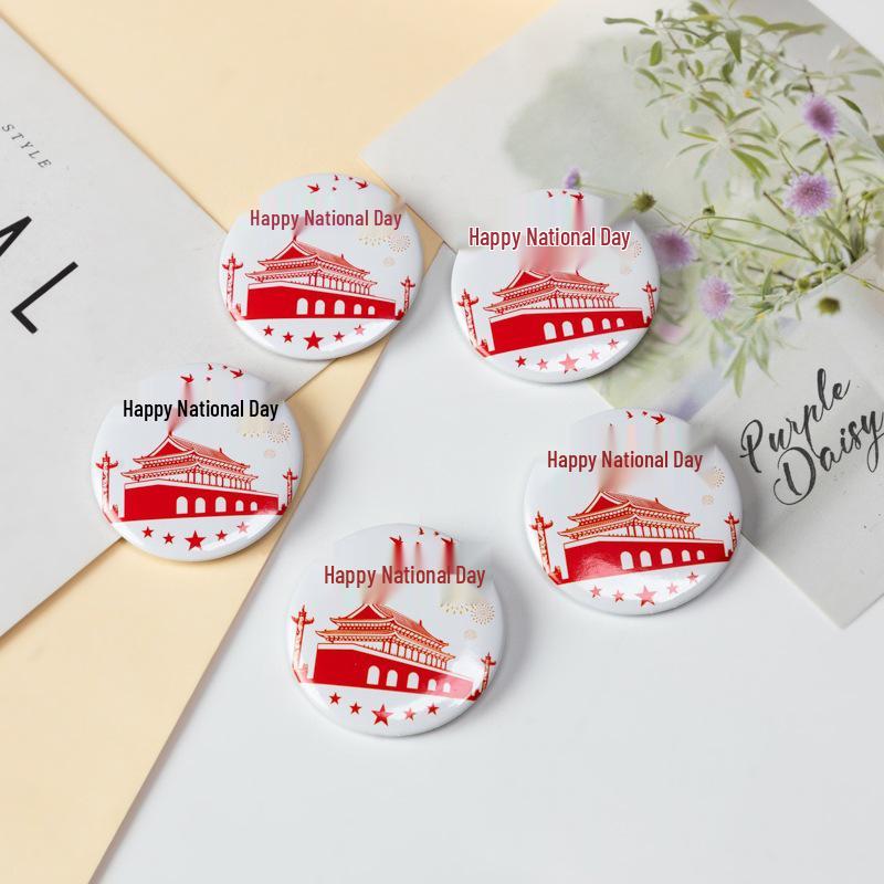 National Day Brooches: Kids' Performance Prizes & Decorations for Kindergarten Events