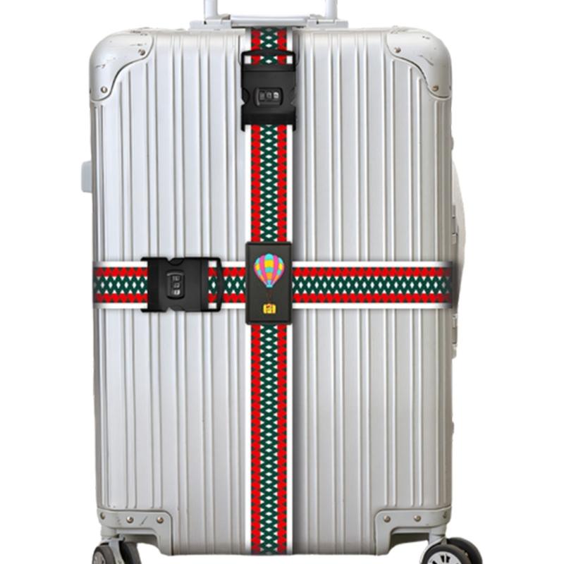 

Adjustable Tie Down Packing Straps for Luggage with Password Lock Keep Your Belongings Secure and Organized