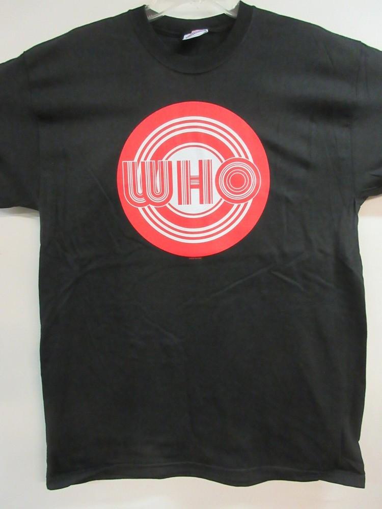THE WHO OFFICIAL MERCH 2004 BAND CONCERT MUSIC  LARGE Unisex T-Shirt S