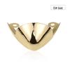 Women's Pointed Toe High Heel Protector - Leather Anti-Kick Decorative Cover with Metal Cap for Shoe Protection.