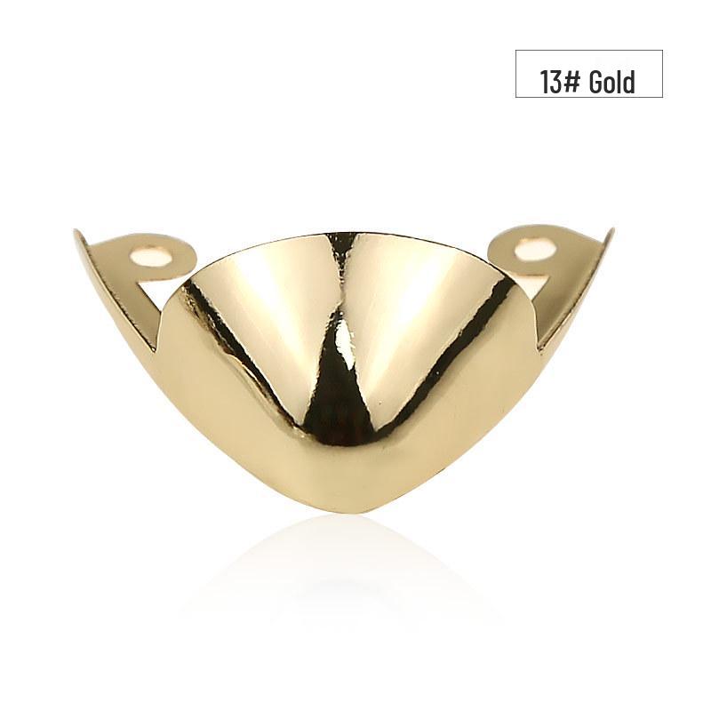 Women's Pointed Toe High Heel Protector - Leather Anti-Kick Decorative Cover with Metal Cap for Shoe Protection.