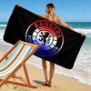 Rangers Print Beach Towel, Large Soft Quick Dry Towel for Beach Camping Swimming