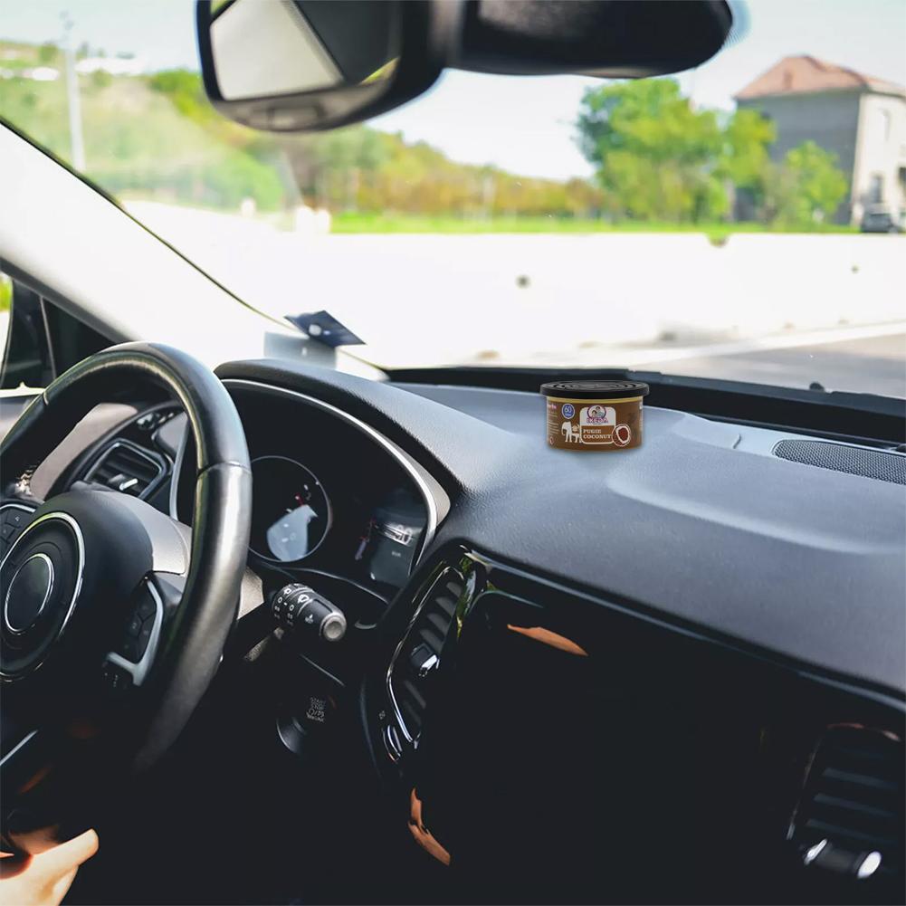 Car Air Freshene Organic Wood Fiber Aromatherapy Cans For Home Odor Eliminator Essential Long-Lasting Auto Ornaments Tools P0N1