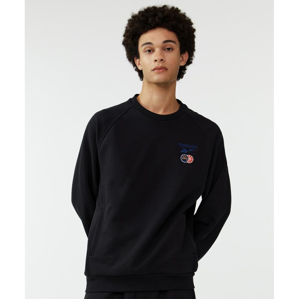 Reebok Pump It Up Sweatshirt   Black