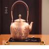 Handmade Copper Kettle with Magpie Design