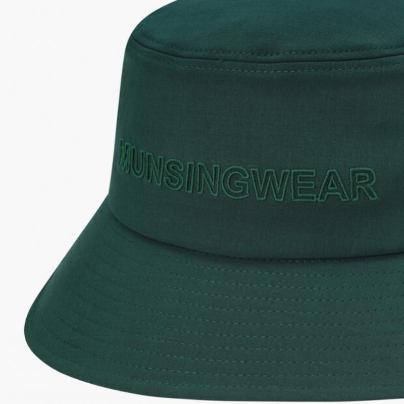 MunSingwear Men S Signature Bucket Hat Dark Green Mr121mcp12