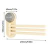 New Suction Cup Towel Rack Strong Row Traceless 3-Bar Towel Hanger Wall-mounted Row Hook