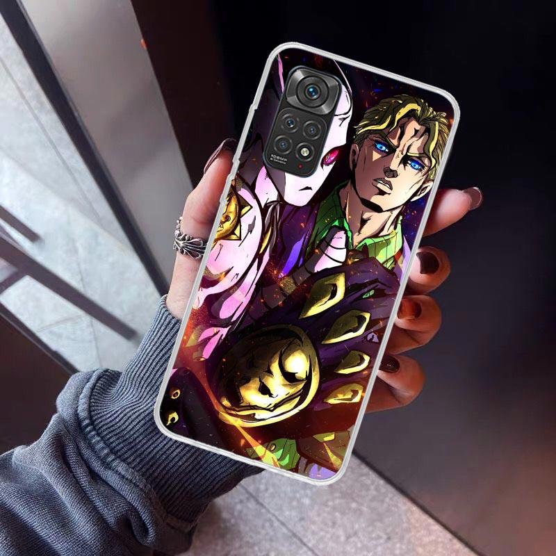 Custodia per Telefono Anime Calda di JoJo's Bizarre Adventure Per Xiaomi Redmi Note 10 11 12 13 14 15 Pro Plus 11S 12S 14S 11T 11E 10S Morbida TPU