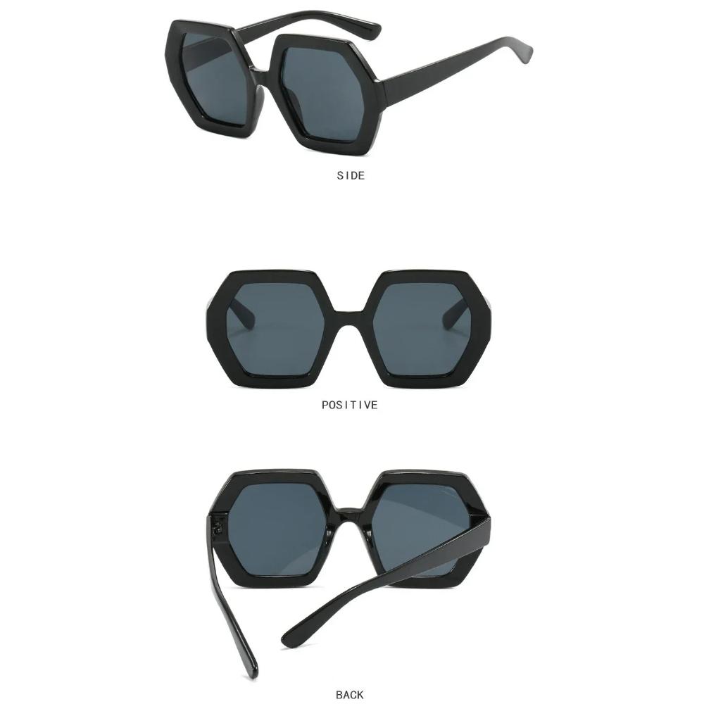 Trendy Oversized Sunglasses for Women Men Luxury Designer Big Frame Shades Vintage Punk Sexy Sun Glasses