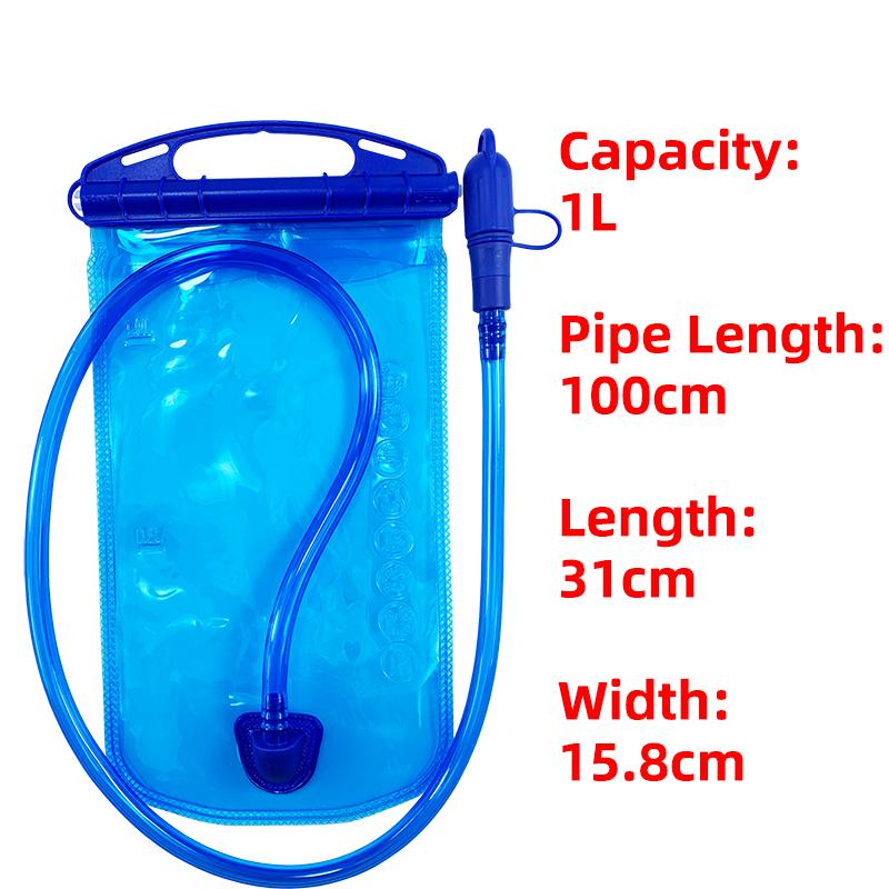 Outdoor Sport Cycling Pack Water Tank Storage Bag Helmet Hold Hydration Backpack Hiking Bike Riding Daypack Bladder Knapsack
