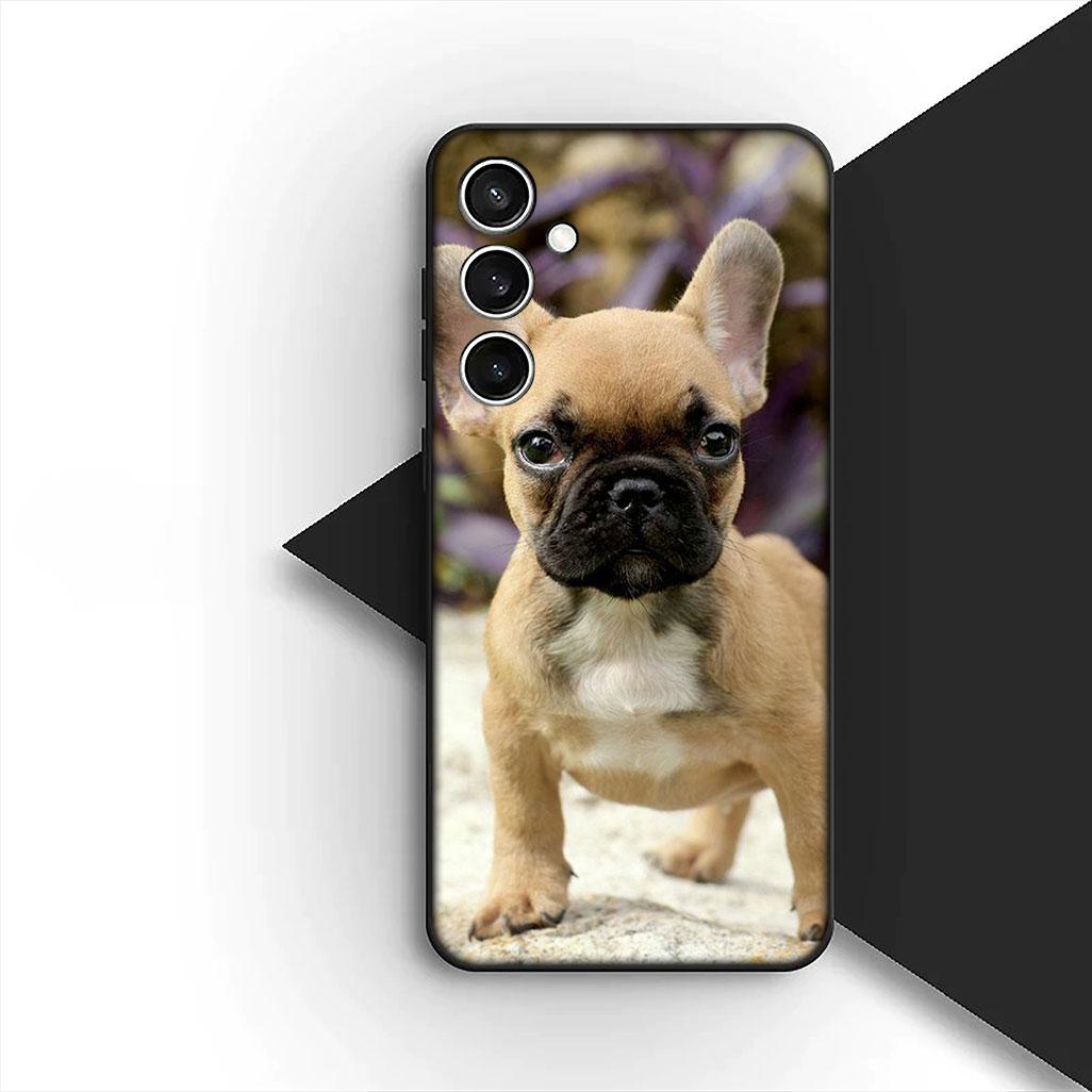 

Cover for Motorola Moto G86 G57 E14 E15 G14 G34 G67 G84 G24 A54 G15 Power E22 Casing Phone Case Cure Art Paw France Bulldog Dog Motorola Moto E15