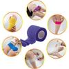 12 Pack Self Adhesive Bandage Wrap, Stretch Self Adherent Tape for Sports, Finger, Wrist, Ankle, Cohesive Bandages(1 Inch x 5 Yards/Roll)