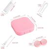Haisheng 4Pcs AcserGery Gift Portable Contact Lens Case Contact Lens Kit Contact