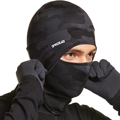 

[Tesla] Подшлемник [Эластичный, Теплый, Защита от холода] Флисовая подкладка с маской для велосипеда, бега, спорта, лыж, сноуборда, велоспорта, альпинизма