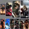 Character LEVI ACKERMAN Phone Case for Samsung A54 A14 A24 A34 A17 A37 A57 A55 A35 A25 A15 A13 A23 A33 A53 A07 A05S A04S A03 A73