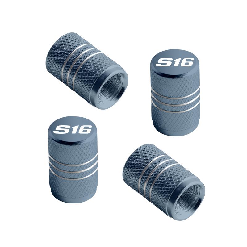 For 8uhb S16 Emblem 106 107 206 207 208 301 307 408 508 3008 Badge Car Wheel Tire Valve Caps Tyre Stem Covers Accessories uhb8