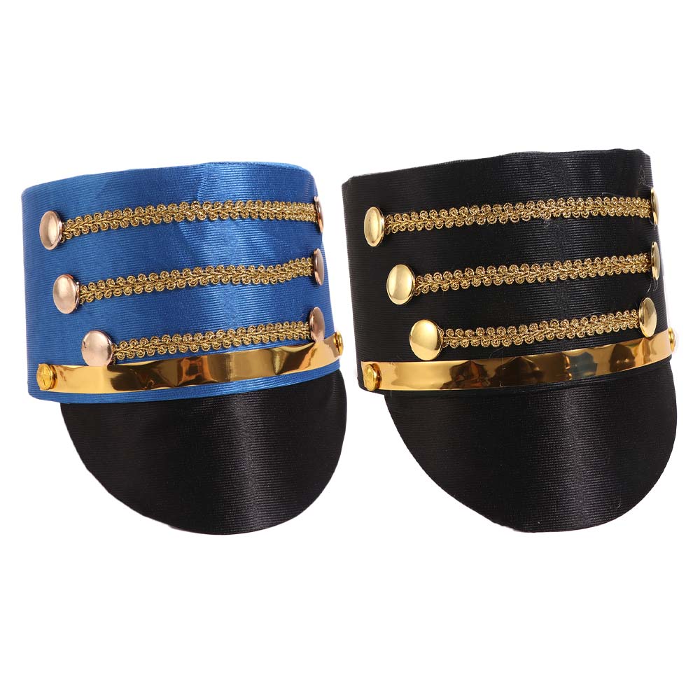 Cosplay Show Marching Band Hut Hut-Nussknacker Soldat Zylinder Drum Major Meisterhüte Halloween