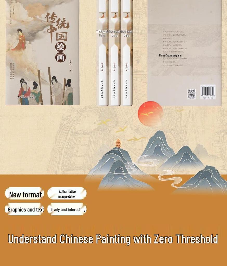 Authentic Traditional Chinese Paintings: Narratives Through Time and Story, Featuring Dozens of Works.