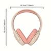 Foldable Wireless Bluetooth 5.3 Headphones 3D Stereo Headset Noise Reduction Music Gaming Earphones with Mic