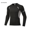 Men's Quick-Dry Compression Running & Basketball Long Sleeve Sports Tights