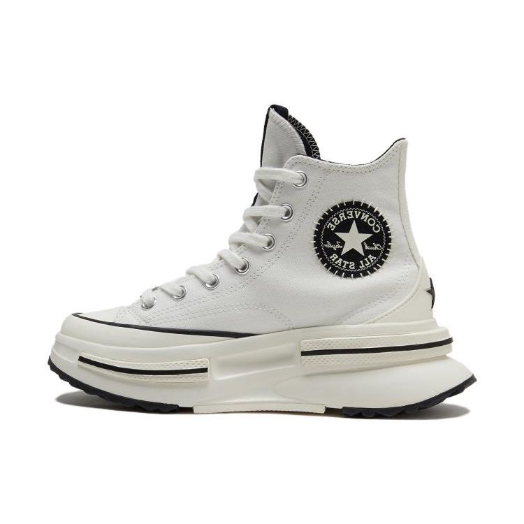Converse Run Star Legacy CX Plátěné Pohodlné Všestranné Odolné Vysoké Lifestylové Ležérní Boty Unisex Tenisky Bílé A07112C